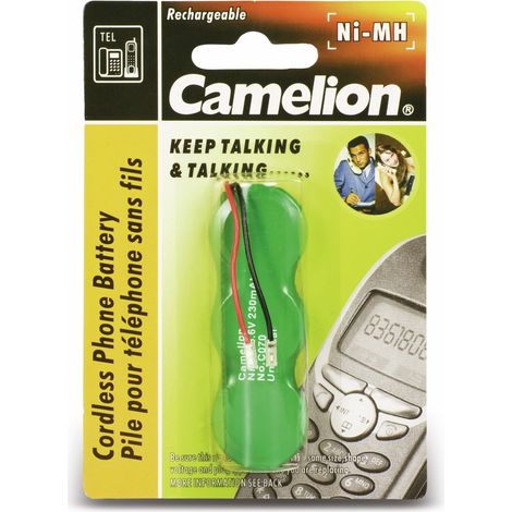 Bloc-batterie Camelion NiMH 3,6V/230mAh, 1 pièce
