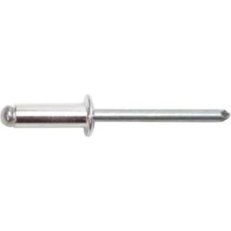 Rivetti in alluminio - ø mm.3,4x12 1000 pezzi