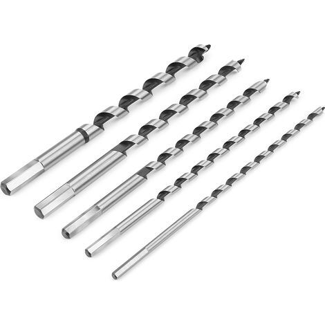 Set mit 5 Spiralbohrern mit SDS-Plus-Schaft für Holzbearbeitung, 230 mm, 6/8/10/12/14 mm (1/5)