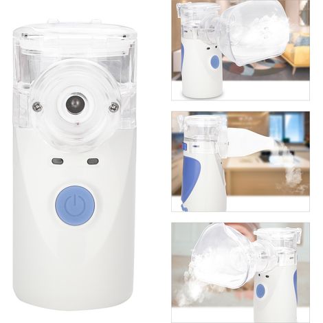 Wolketon Leiser Inhalator-Vernebler mit Mundstück & Maske für Kinder und Erwachsene (1/5)