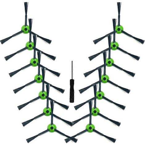 14 Pack Edge – Sweeping Brosses pour IRobot Roomba I & J E Series I7 – I7+ I8 – I8+ Combo J7+ – J9+ J5+ – I5+ Plus – E5 E6 (1/5)