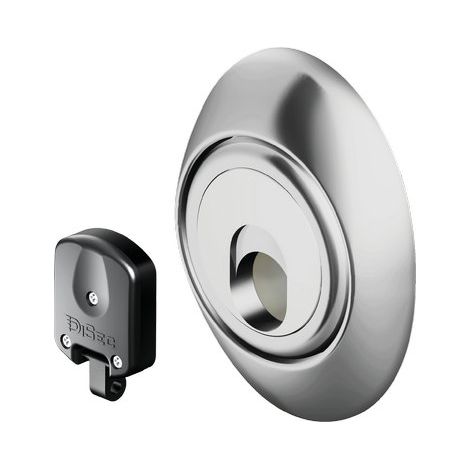 DEFENDER MAGNETICO MAG3G SUPER TOP DISEC - INOX CROMO SATINATO F.S. I.MM 38 D.MM 55 H.MM 20- 1 pezzi