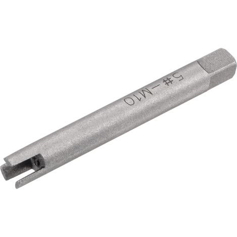 Extracteurs de Taraud M10 / 3/8" (Métrique/Pouce) 3 Cannelures Cassé Dépouillé Vis Filetage Robinet Déménageur Haut Carbone Acier Outil