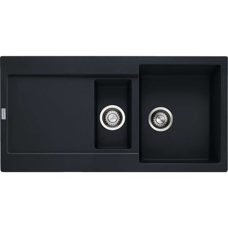 Franke Maris - Lavello in fragranite MRG 651, 97x50 cm, nero opaco 114.0637.578