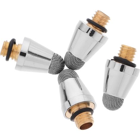 4pièces Embouts de Stylet Capacitif Fibre Maille Résistants à Usure Pointe de Remplacement avec Filetage Externe Compatible Tablettes et Écrans Tactiles Précision pour Dessin (1/5)