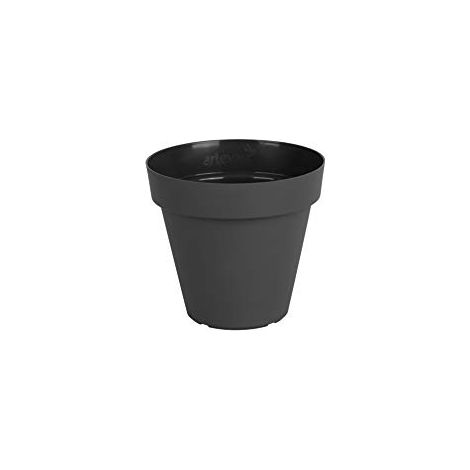 Topf Capri 40cm Anthrazit