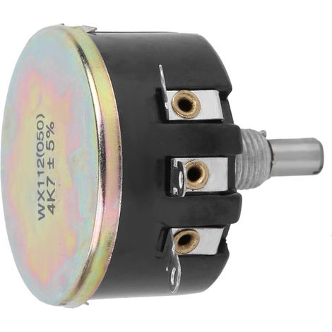 Potentiomètre à spires circulaires simples Wx112(050) 4,7 kΩ Puissance 5 W (1/5)