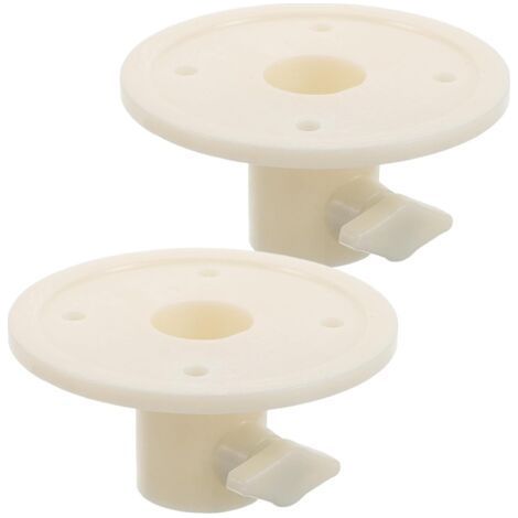 Lot de 2 vis de stabilisation pour poteau de mannequin, support de base universel, pièces de rechange, stable, antidérapant, minimaliste, présentoir de torse pour magasin de vêtements, (1/5)