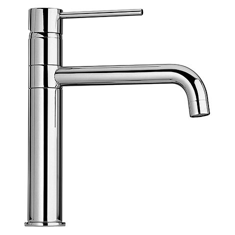 Rubinetto Miscelatore monoforo per lavello cucina Piralla serie Essenza con bocca a fontana orientabile 0ES00127A16 cromato (1/2)