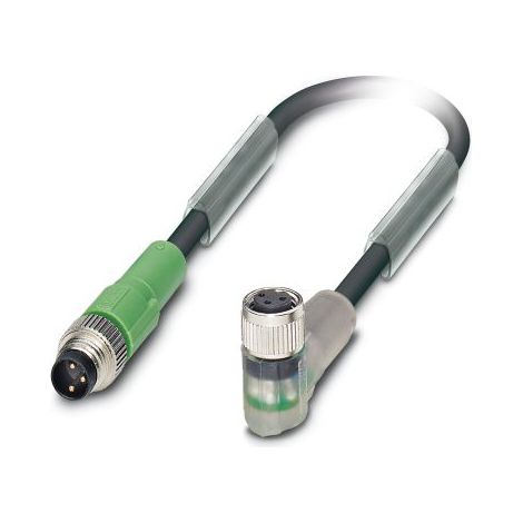 Câble d'actionneur Phoenix Contact 3 conducteurs , M8 Femelle vers M8 Mâle, 1.5m ( Prix pour 1 )