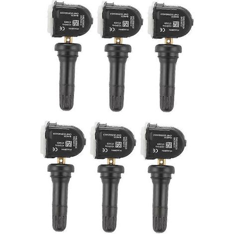 6pcs auto Tyre Pressure Capteur 3641100XKR02A pour Haval F5 F7 H6 H4 H7L Great Wall P8 VV5 VV6 VV7 18 – 20 433MHZ TPMS Capteur – pièce de remplacemen (1/5)