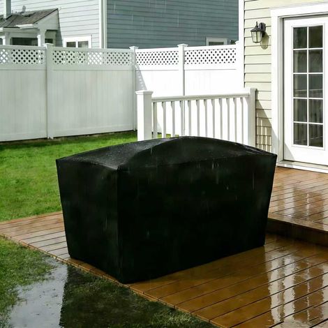 Housse pour Meubles de Jardin 160x110x100cm/LxWxH Imperméable Bache Tissu 420D Oxford Housse Salon de Jardin (1/5)