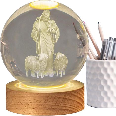 Veilleuse boule de 3D, boule de 3D (1/5)