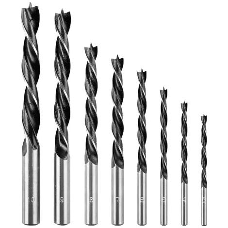 SERIE PUNTE PER LEGNO cf. 8 pz
