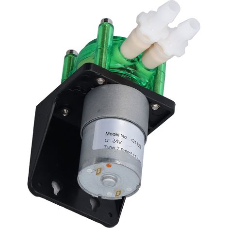 Korrosionsbeständige Peristaltikpumpe, hohe Förderleistung, BPT-Schlauch, 700 ml/min, 24 V DC 300 mA, für Titration (1/5)