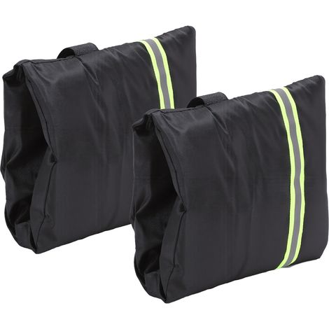 Lot de 2 housses de protection contre le gel pour robinet extérieur, en tissu Oxford imperméable, avec bande réfléchissante, idéales pour le jardin. (1/5)