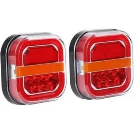 Kit de feux de remorque sans fil 2025. feux arrière à LED avec fonction stop dynamique. (1/5)
