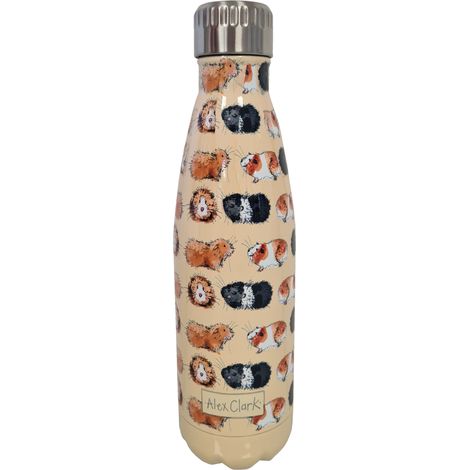 Bouteille isotherme en inox Cochons d'Inde par Alex Clark (1/2)
