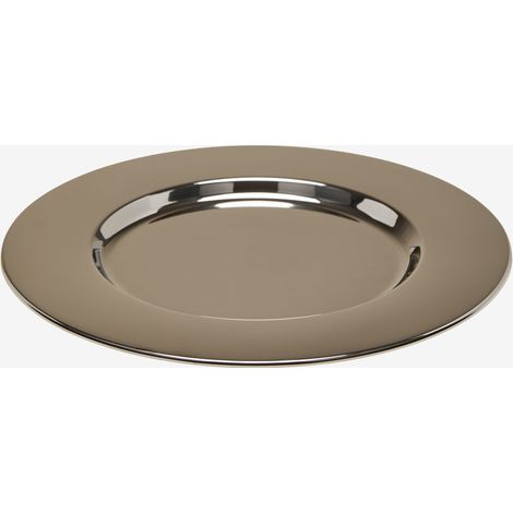 Sottopiatto Ø30 cm in acciaio inox Kirsh SKLUM (1/5)
