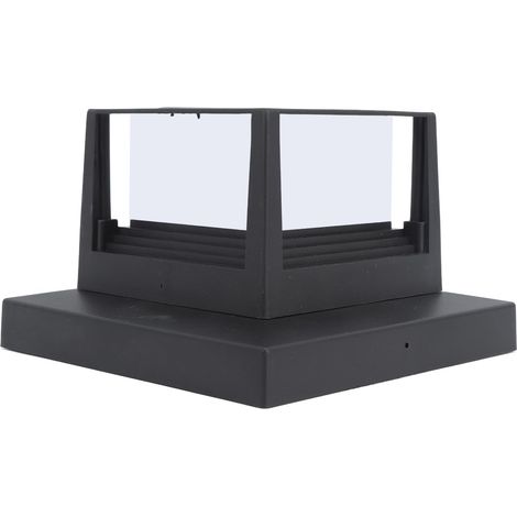 Lumière Extérieure de Chapeau de Poteau de Clôture pour le Ménage de Jardin d'abs pour la Place pour la Lumière de Poteau pour les Lumières Menées de Poteau de Lumière de Jardin (1/5)