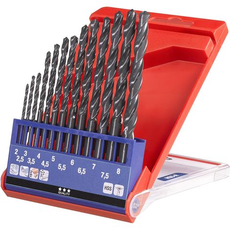 kwb 424140 HSS Metall-Spiralbohrer-Set 13teilig DIN 338 Zylinderschaft 1 St. (1/3)