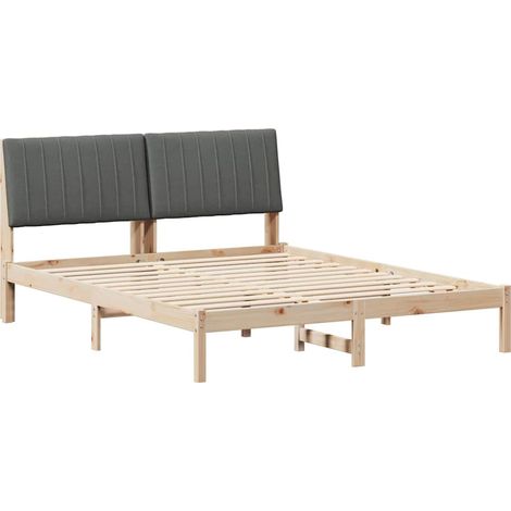 Maison Exclusive - Estructura de cama Marrón 150 x 200 cm Madera