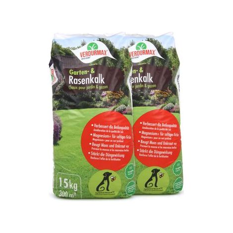 2 x 15 kg VERDURMAX® Garten- und Rasenkalk (1/5)