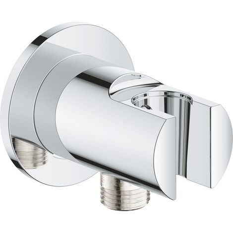 Codo Ducha de Salida con Florón Tempesta Cromado Grohe