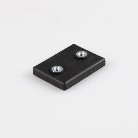 Magna-C Gummierter Magnet mit Innengewinde 43x31x6,9mm (1/5)