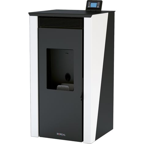 BRICOSOL TERMOESTUFA DE PELLET BOREAL 16 KW MARFIL (1/4)