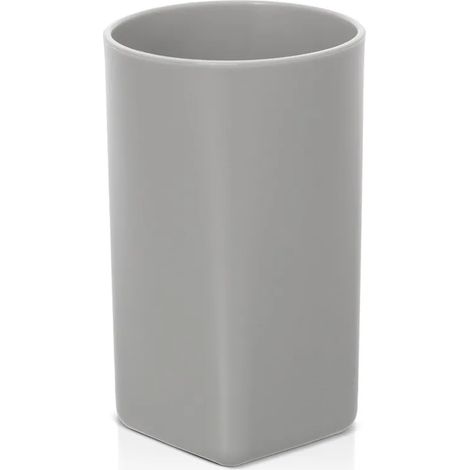 Portaspazzolini da appoggio grigio in abs Tender (1/3)
