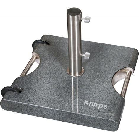 KNIRPS Granitsockel 40 kg Schirmständer Trolleysockel Sonnenschirmständer 85897KN40 (1/5)
