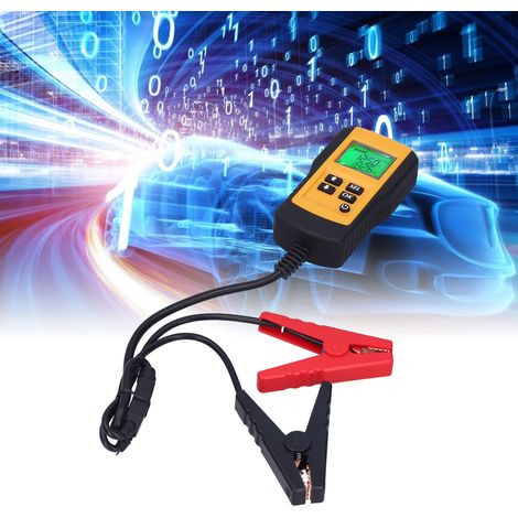 AE300 LCD-Batterieanalysator 12V Kfz-System – Zerstörungsfreie Prüfung von Kapazität, Kaltstartstrom, Widerstand und Spannung mit Sonarsignal