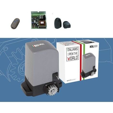 Kit complet pour portail coulissant KSL 500 PRO IOW (1/2)