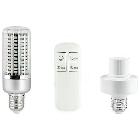 Lampada sterilizzante germicida a LED UVC da 40 W con telecomando e timer. (1/5)