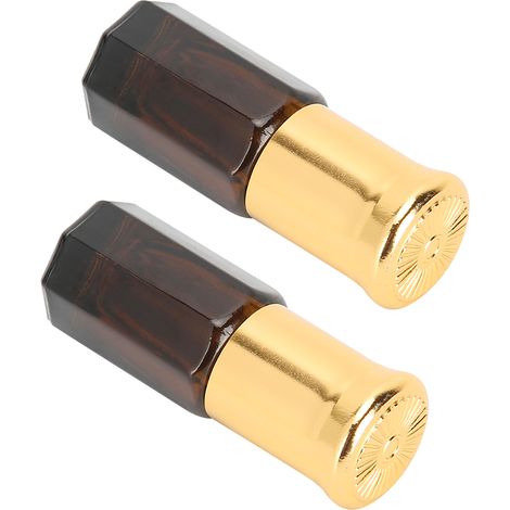 2 flacons d'huile fluide à indice de réfraction de 3 ml chacun, indice de réfraction de 1,300 à 1,800, pour réfractomètres de gemmes (1/5)
