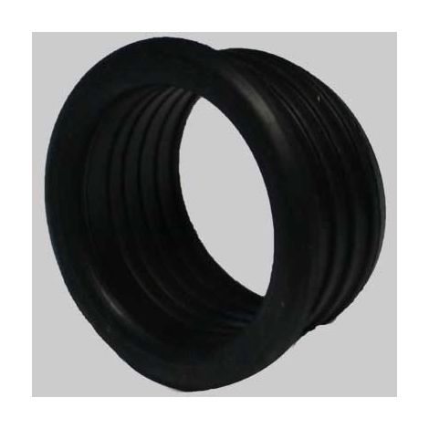 MORSETTO IN GOMMA NERA PER CURVE TECNICHE NICOLL  mm 50 x Ø 26÷32     MADE IN ITALY