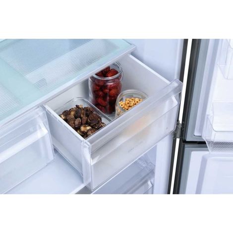 Haier HTF-458DG6 nevera puerta lado a lado Independiente 468 L F Acero inoxidable (1/5)