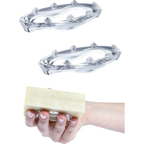 SoapStandle Seifenhalter, Hergestellt in den USA, Nicht austrocknender Seifenhalter-Ersatz in Bad/Küche, Kein Herunterfallen des Griffs für Badewanne und Dusche, Verwendung mit After-Soap-Lotion und S
