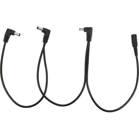 Câble Guitare 1 vers 3 Répartiteur Alimentation Effets Adaptateur Connexion Ligne Charge (1/5)