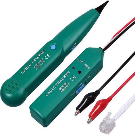 1 Testeur de câble, détecteur de fil, module capteur sensible, portée 3000 m, pour tondeuse robot et ligne téléphonique (1/4)