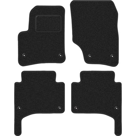 Velours-Fußmatten für: Volkswagen Touareg I SUV (2002–2010) Anthra (1/5)