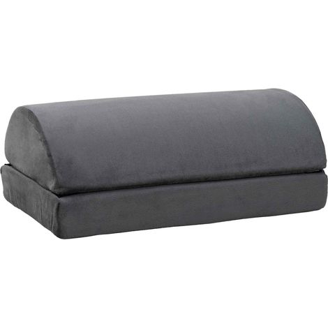 Liso Gris 44 x 29 x 17 cm Espuma PU vidaXL