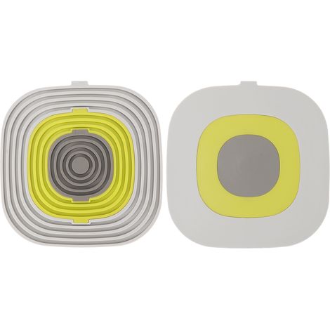 Ensemble de 3 dessous de plat en silicone, tapis isolant thermique, résistant aux hautes températures, antidérapant, pour verre. (1/5)