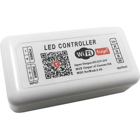 Contrôleur LED SMART+ WIFI RGBW 12/24V 4 canaux
