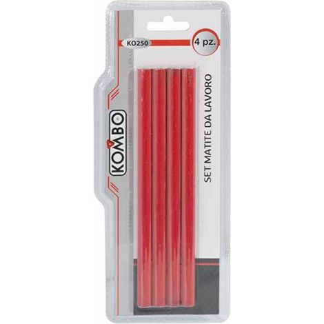 Set Matite da Lavoro 4 Pezzi