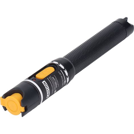Testeur de fibre optique VFL 50mW 50km, alliage d'aluminium, localisateur de défauts visuels avec stylo nettoyant LC (1/5)