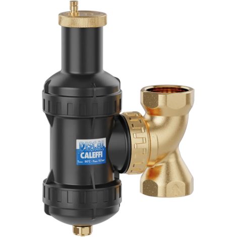 Dégazeur en technopolymère, raccord 1 1/2 "F DISCAL® Caleffi 551208 1 1/2"F (1/2)