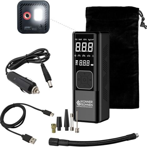 Compressore a batteria KS P20 Könner & Söhnen 120 W, 3х2000 mAh, 23 l/min (1/5)