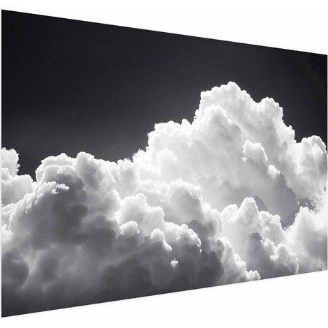 Poster – Entdecke das endlose Spiel von Sonnenlicht, Wolken und Schatten am Himmel. (1/4)